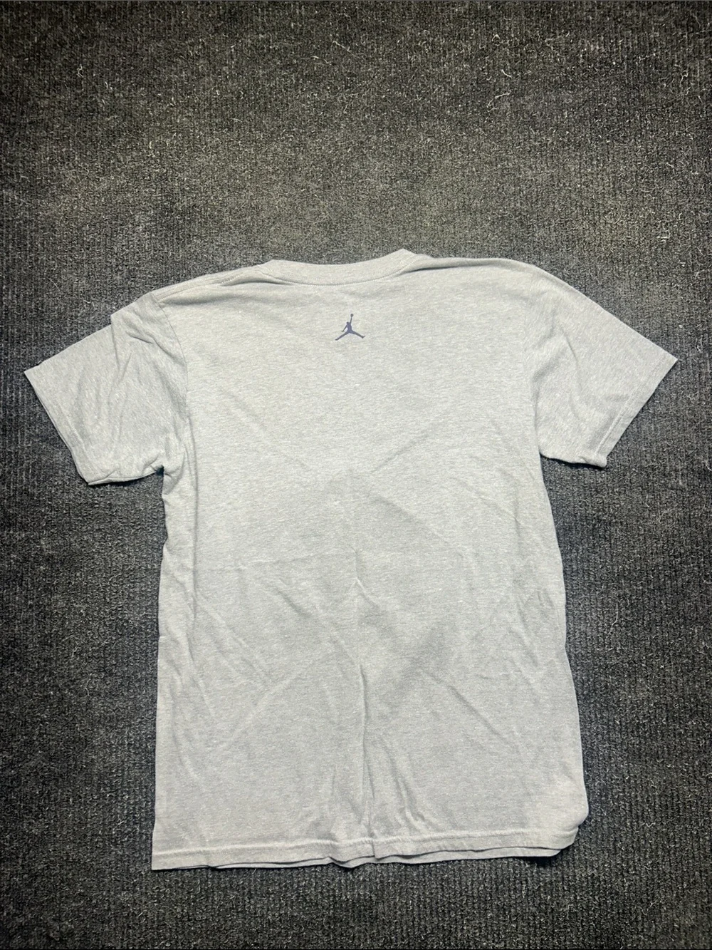 Jordan Light Gray Short Sleeve Graphic Jumpman Tee